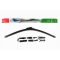   windscreen wiper, 480mm (19") universial, flat profile, multi adapter